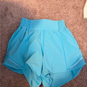 Women's Blue Athletic Shorts